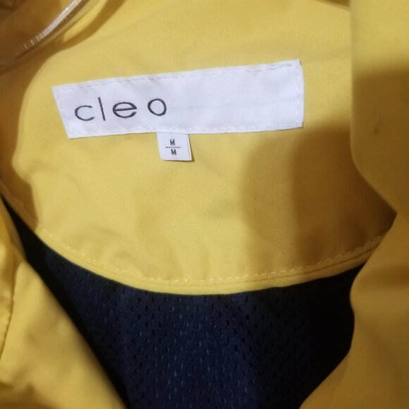 Cleo Jacket Medium Yellow Modern Outerwear Sporty Activewear Hood - Picture 3 of 8